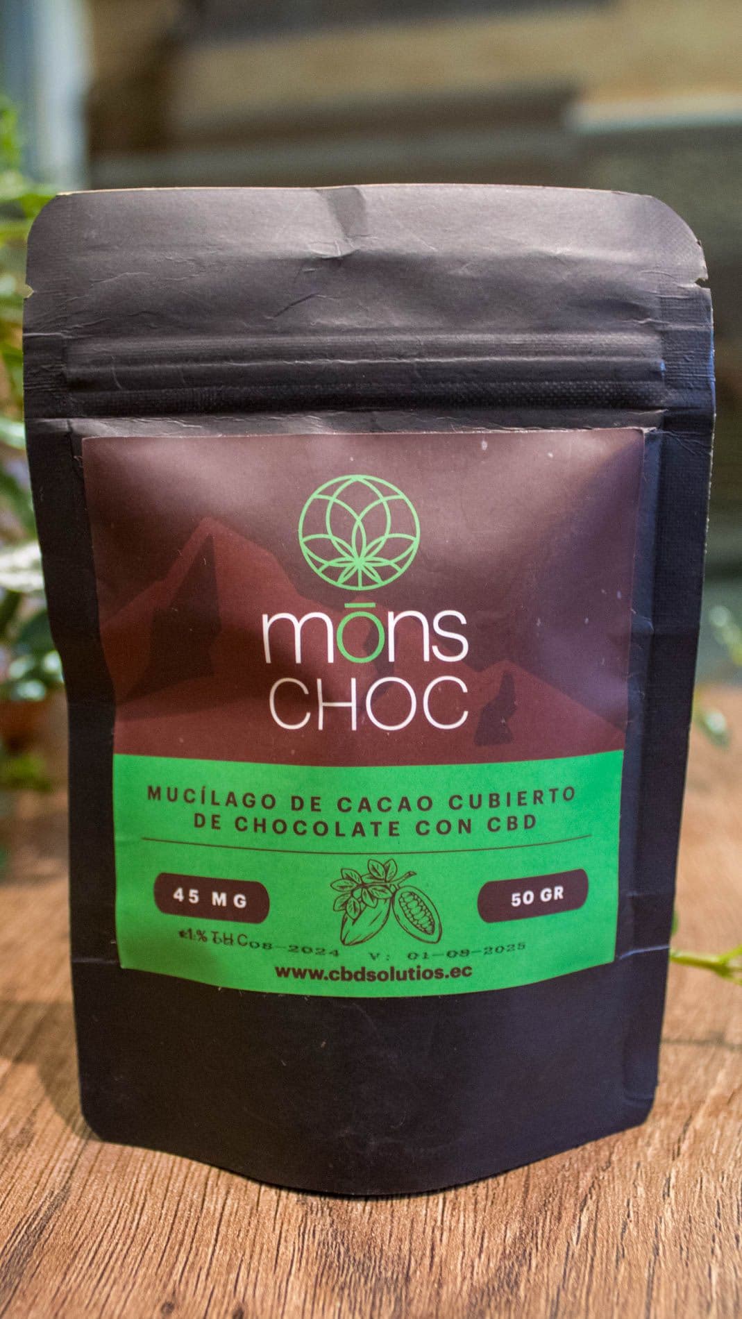 CHOCOLATE CON MUCILAGO DE CACAO